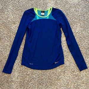 Nike Dri Fit long sleeve running top
